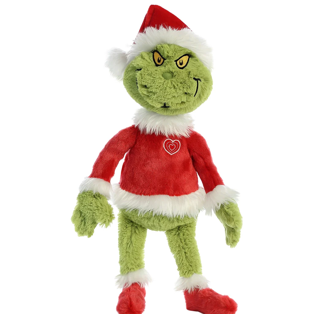 Aurora World : Grinch Santa Plush - 16"