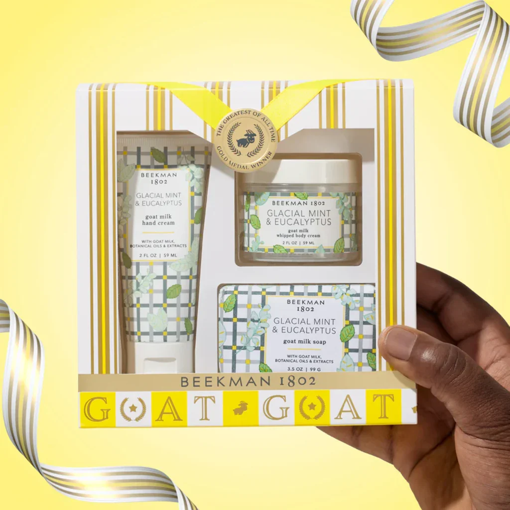 Beekman: The G.O.A.T. Glacial Mint & Eucalyptus Bodycare - Image 2