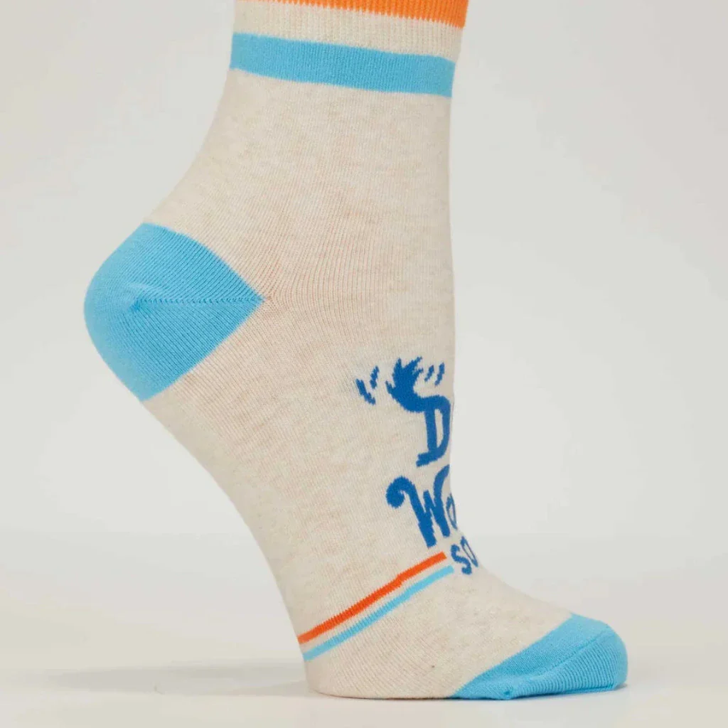 Blue Q : Dog Walkin' Ankle Socks - Image 2