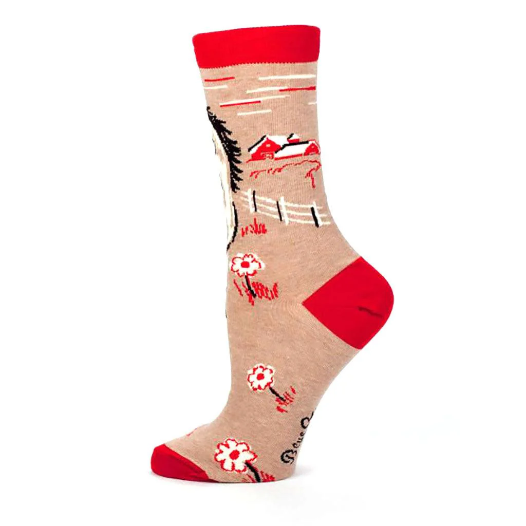 Blue Q : Women's Socks - "I Hate Everyone Too" - Image 3