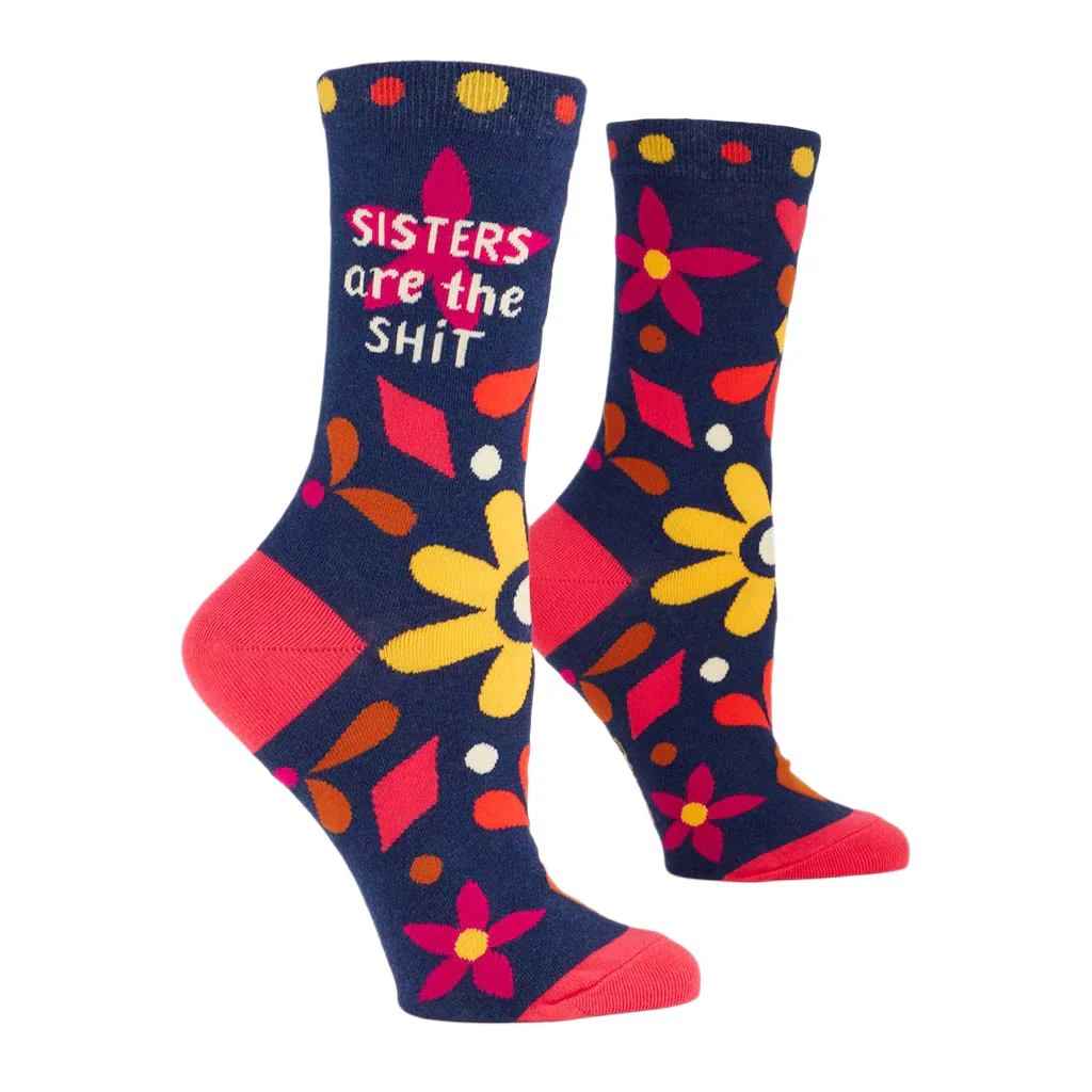 Blue Q : Women's Socks - Sisters Are The Shit