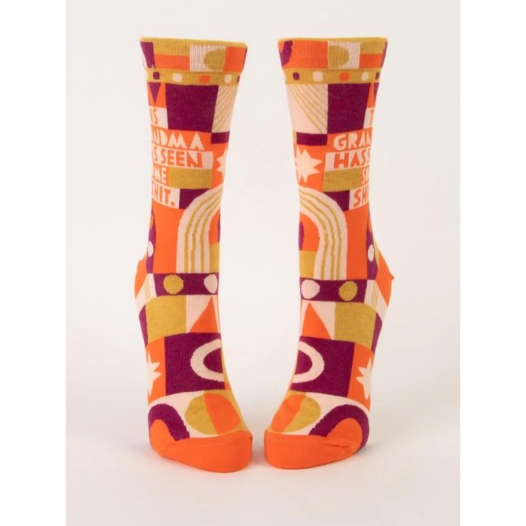 Blue Q : Women's Socks - This Grandma Has Seen Some Shit - Image 2