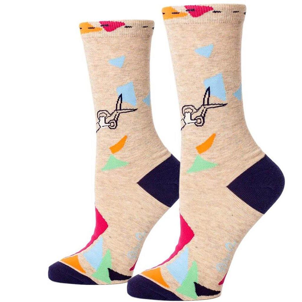 Blue Q : Women's Socks - "You Crafty B**ch"