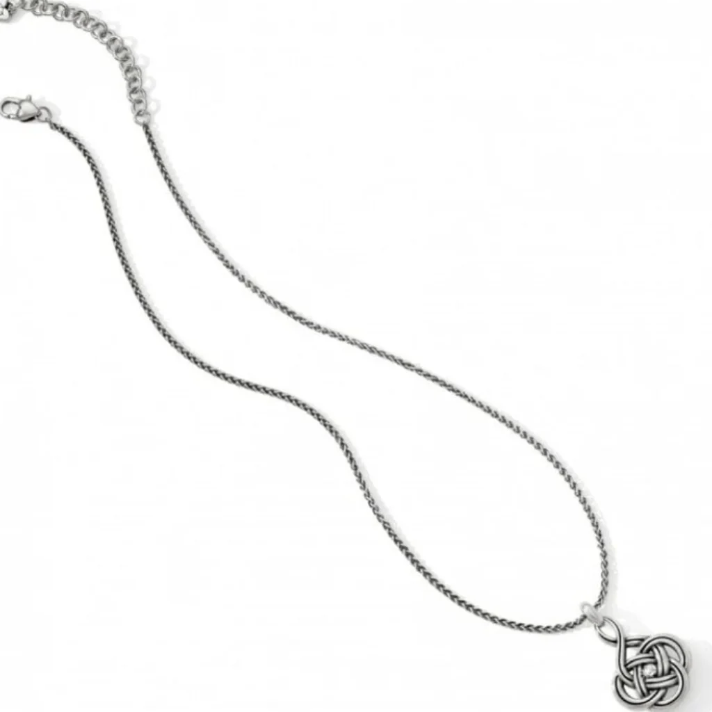 Brighton : Interlok Petite Silver Necklace