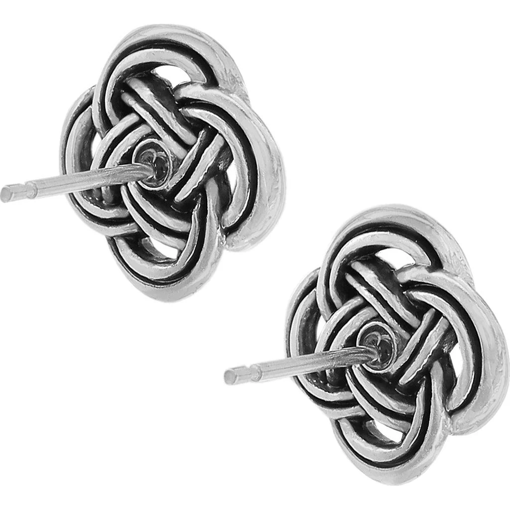 Brighton : Interlok Post Earrings - Image 2