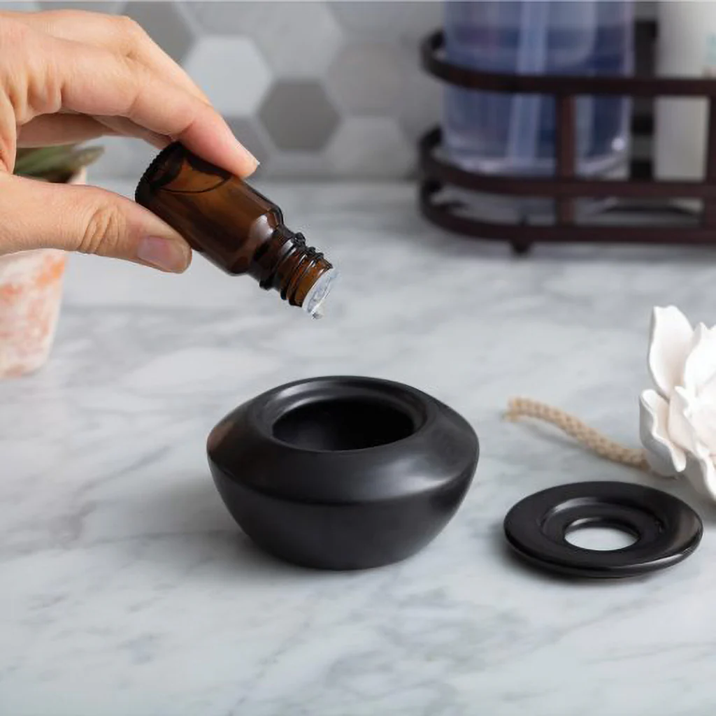 Candle Warmers : Gardenia Porcelain Passive Diffuser - Image 4