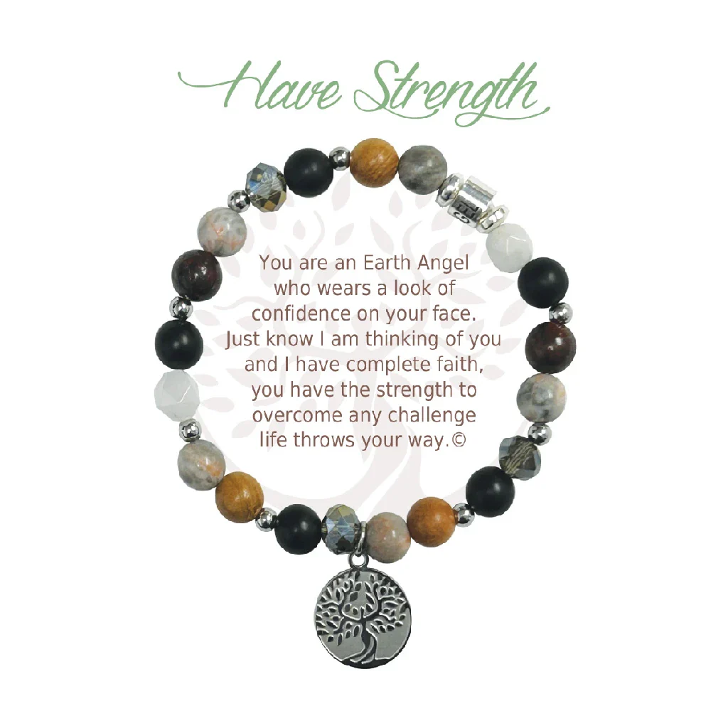 CLOCK IT TO YA : Have Strength Bracelet