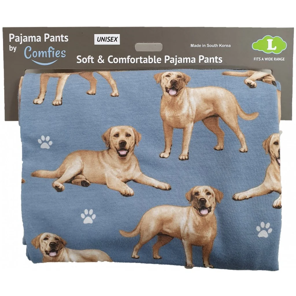 Comfies : Pajama Bottoms - Yellow Labrador - Image 2