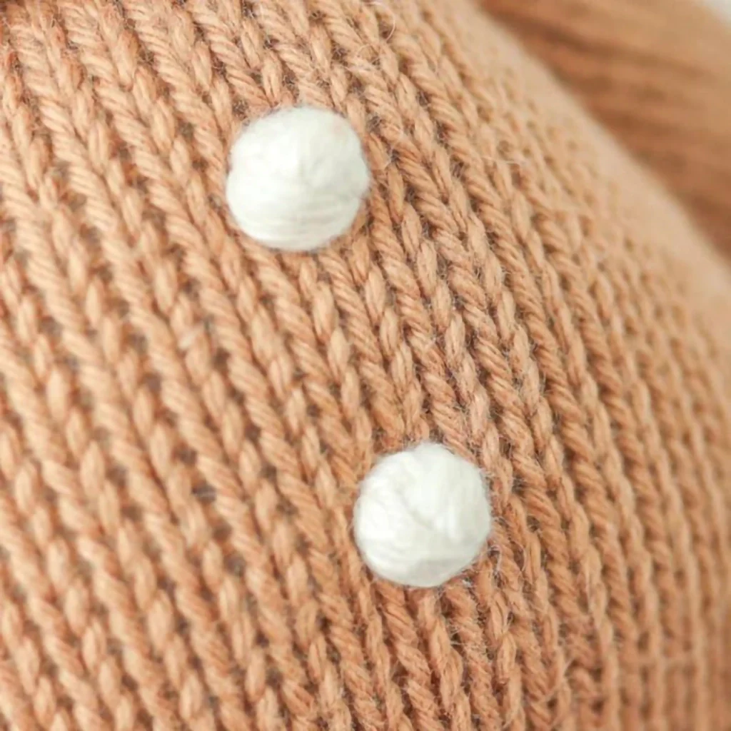 Cuddle + Kind : Baby Gingerbread Doll - White Icing - Image 4