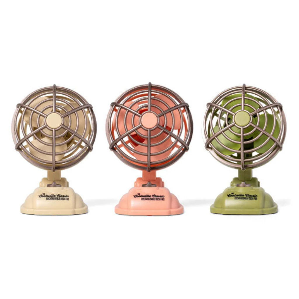 DM Merchandising : Modern Monkey The Coolsville Rechargeable Desk Fan