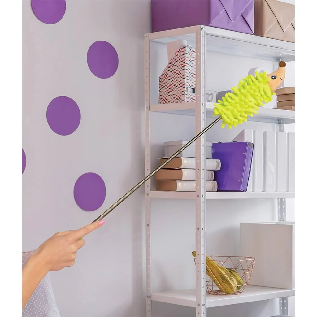 DM Merchandising : Modern Monkey The Ledgehog Extendable Bendable Microfiber Duster - Assorted by style/color. Includes 1 at random - Image 3