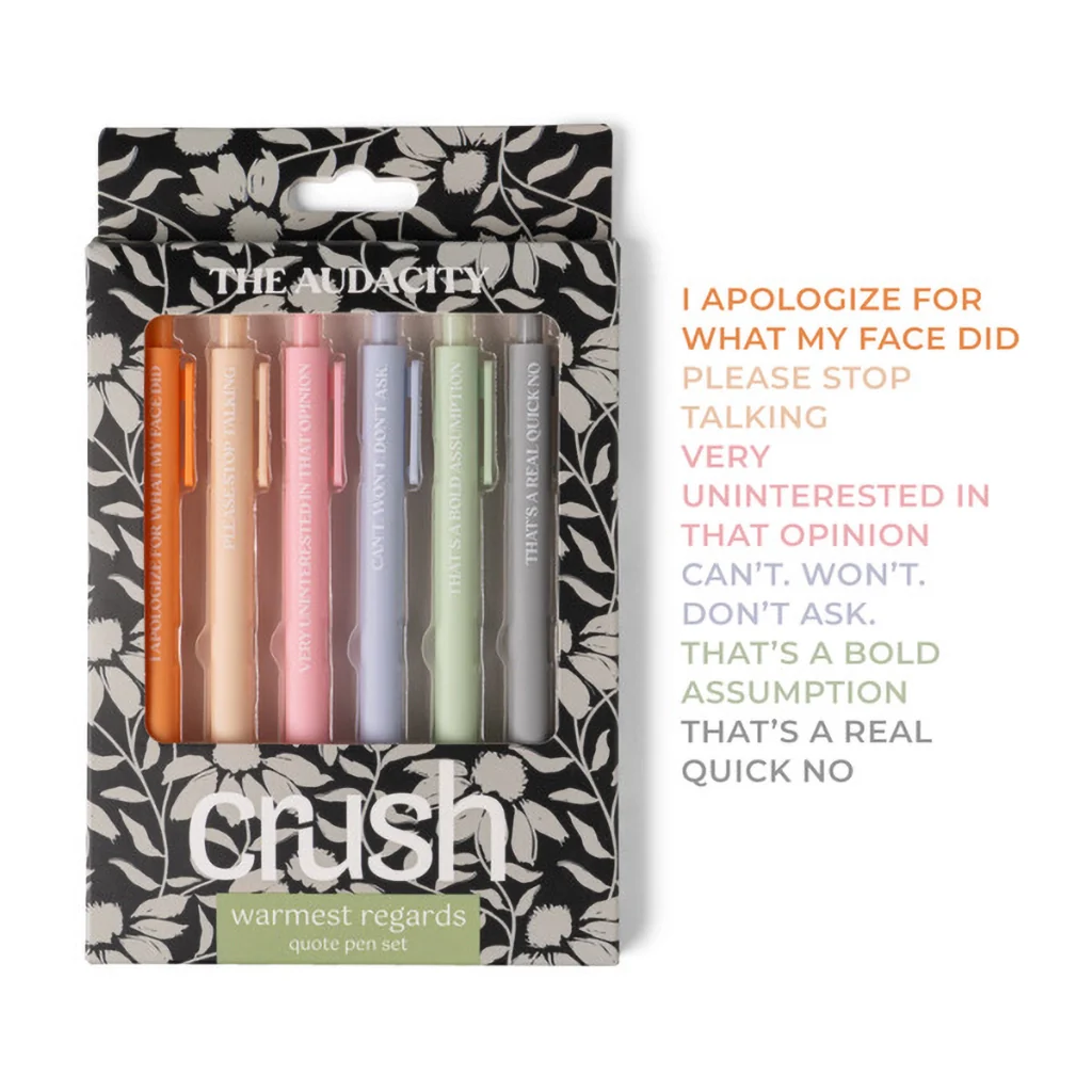 DM Merchandising : Pen Set  with Quotes - Image 3