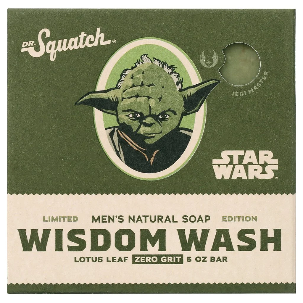Dr. Squatch : Star Wars - Wisdom Wash - 5oz Bar Soap