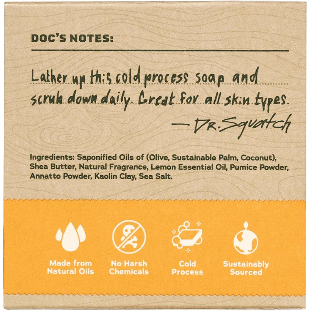 Dr. Squatch : Summer Citrus in Bar Soap - Image 2