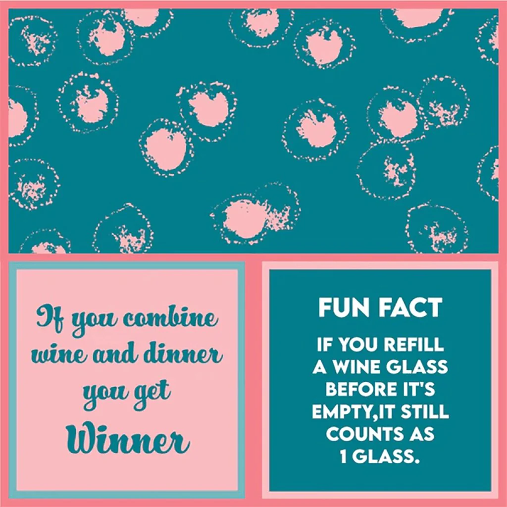 Drinks On Me : Refill Wine Napkins