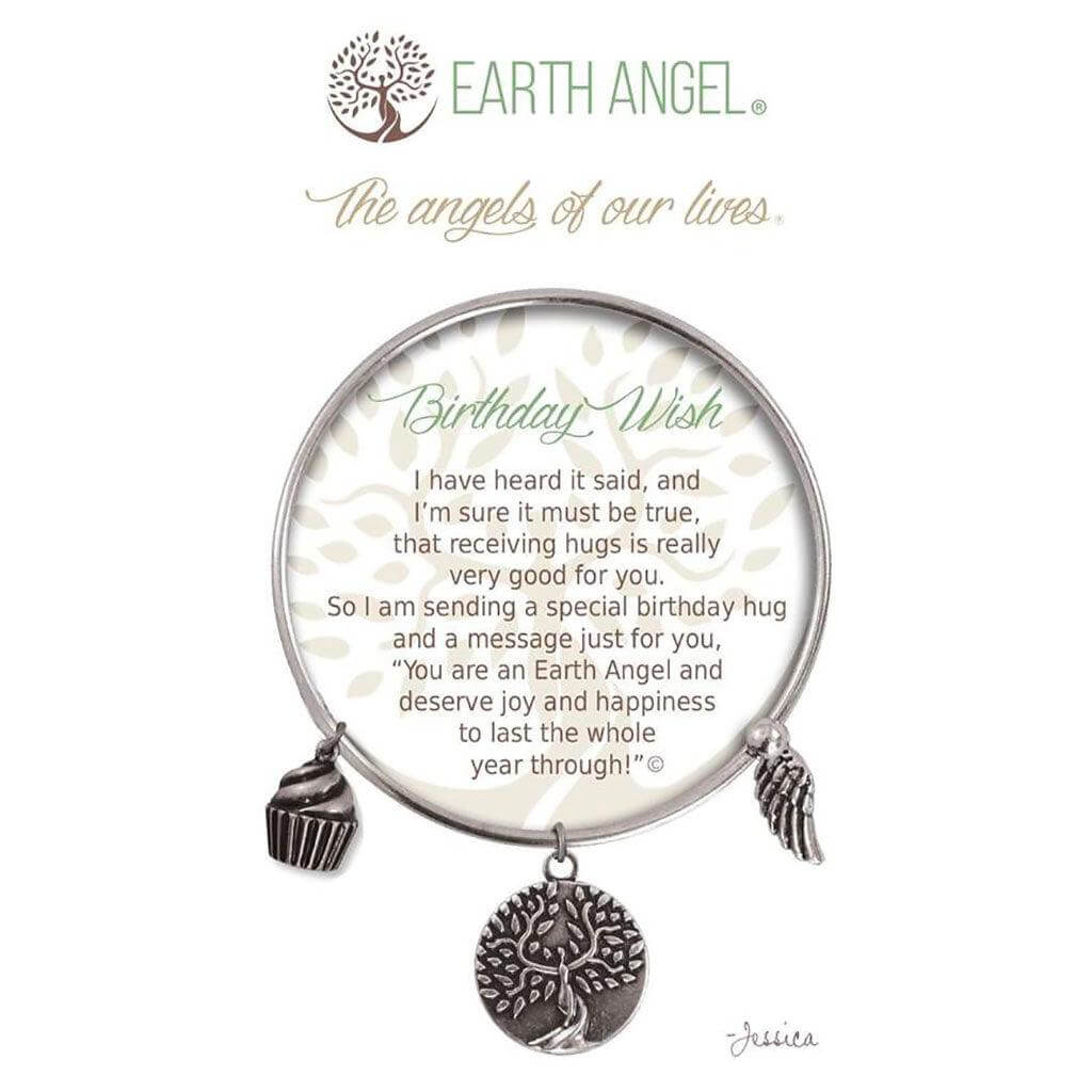 Earth Angel : Birthday Wish Bracelet in Silver