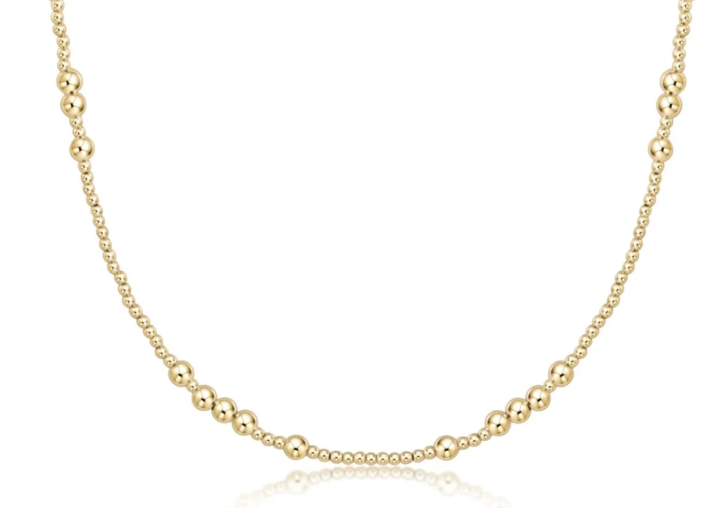 enewton design : Choker Beaded - Hope Unwritten Gold 4mm