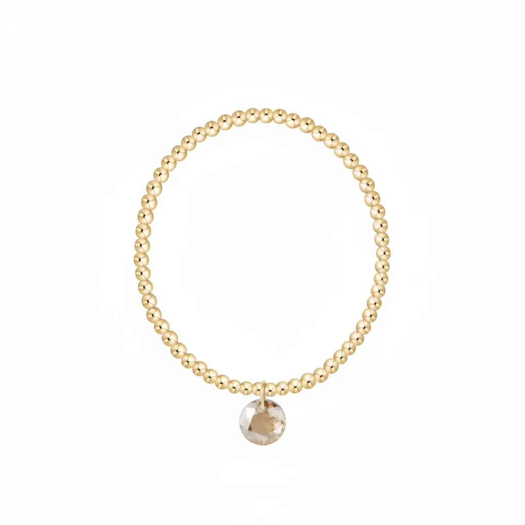 Enewton Design : Classic Gold 3mm Bracelet 6.25" Reflection- Nov Brthstone
