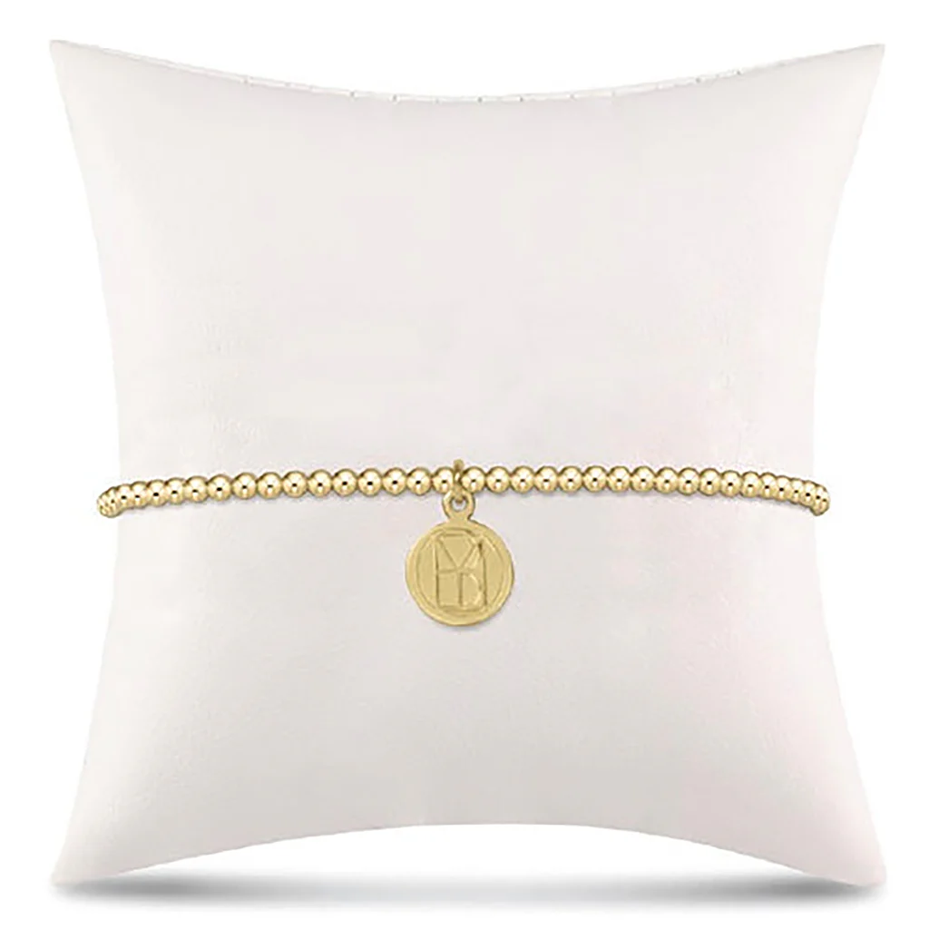 enewton design : Classic Gold Bead Bracelet 6.25"- Small Disc