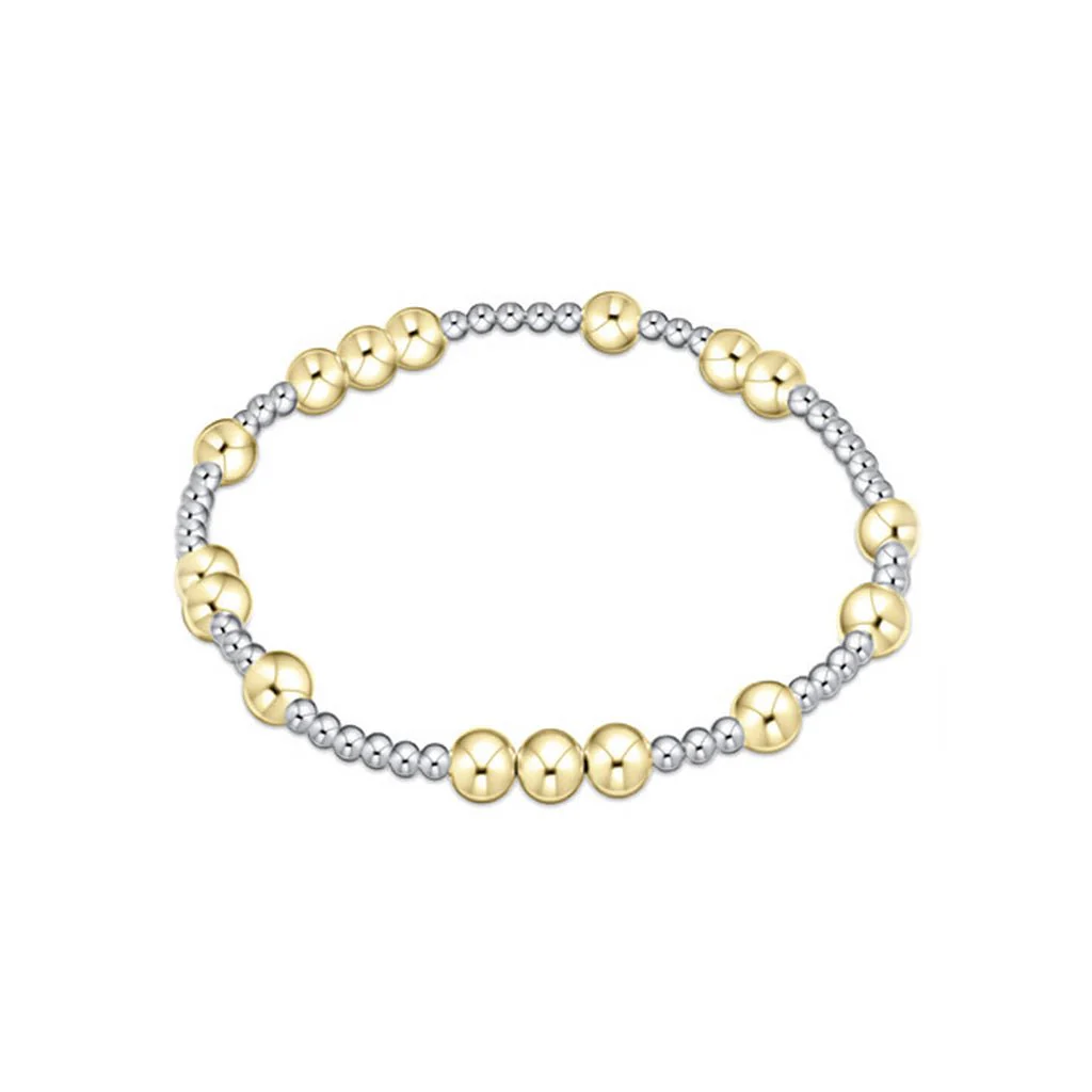 enewton design  : Hope unwritten bead bracelet 6.25"- mixed metal - Image 2