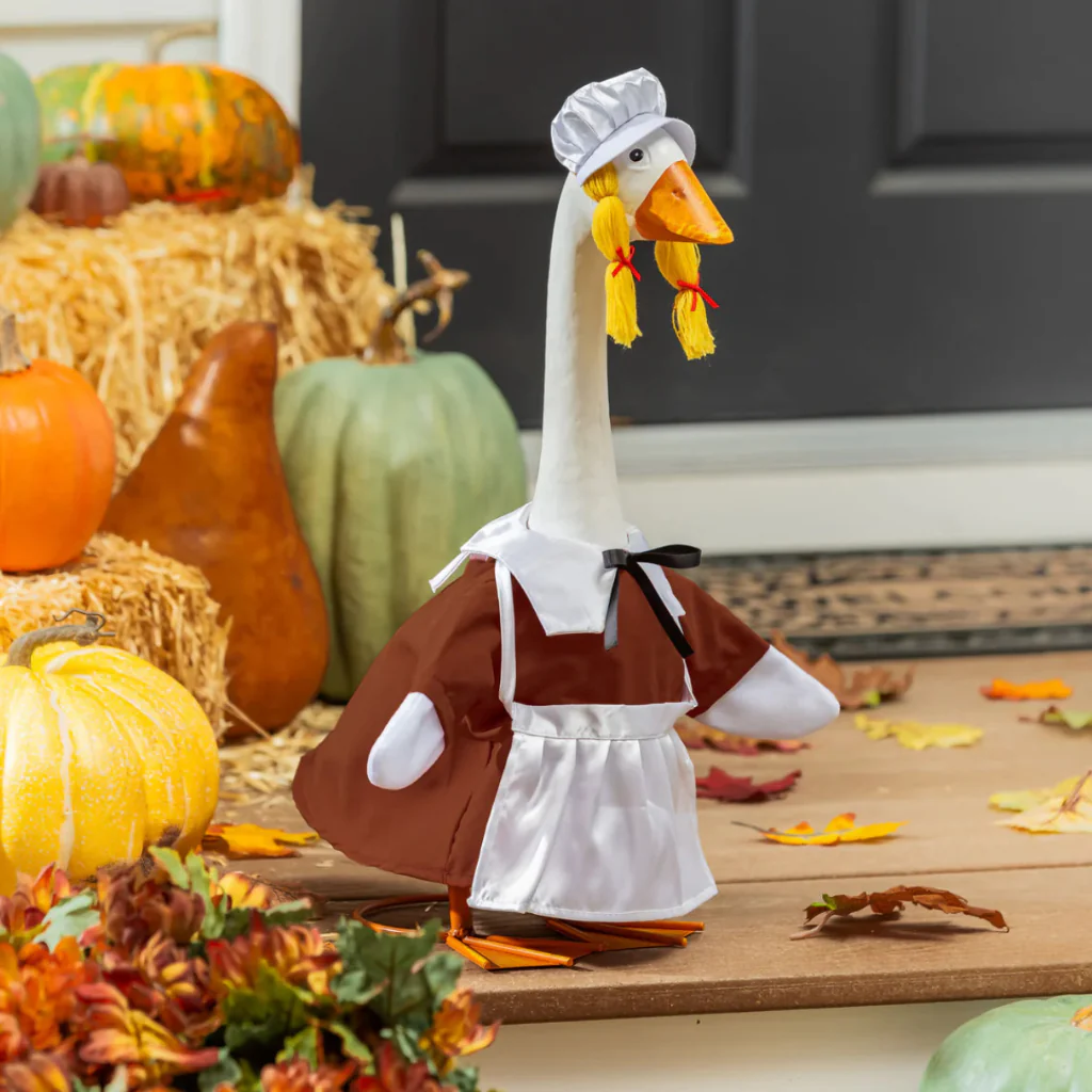 Evergreen : Giddy the Goose Harvest Pilgrim Outfit - Image 3