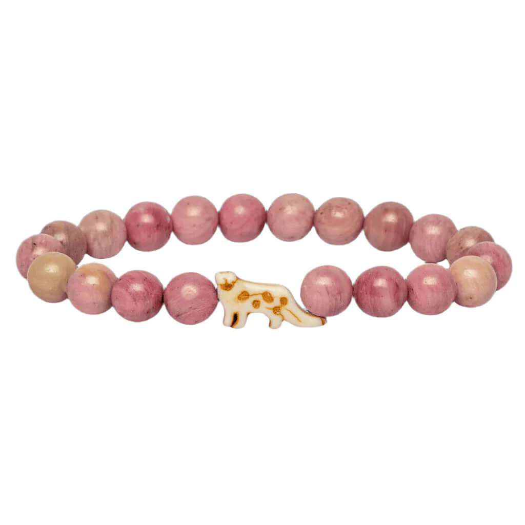 Fahlo : The Ascent Bracelet in Wildflower - Snow Leopard