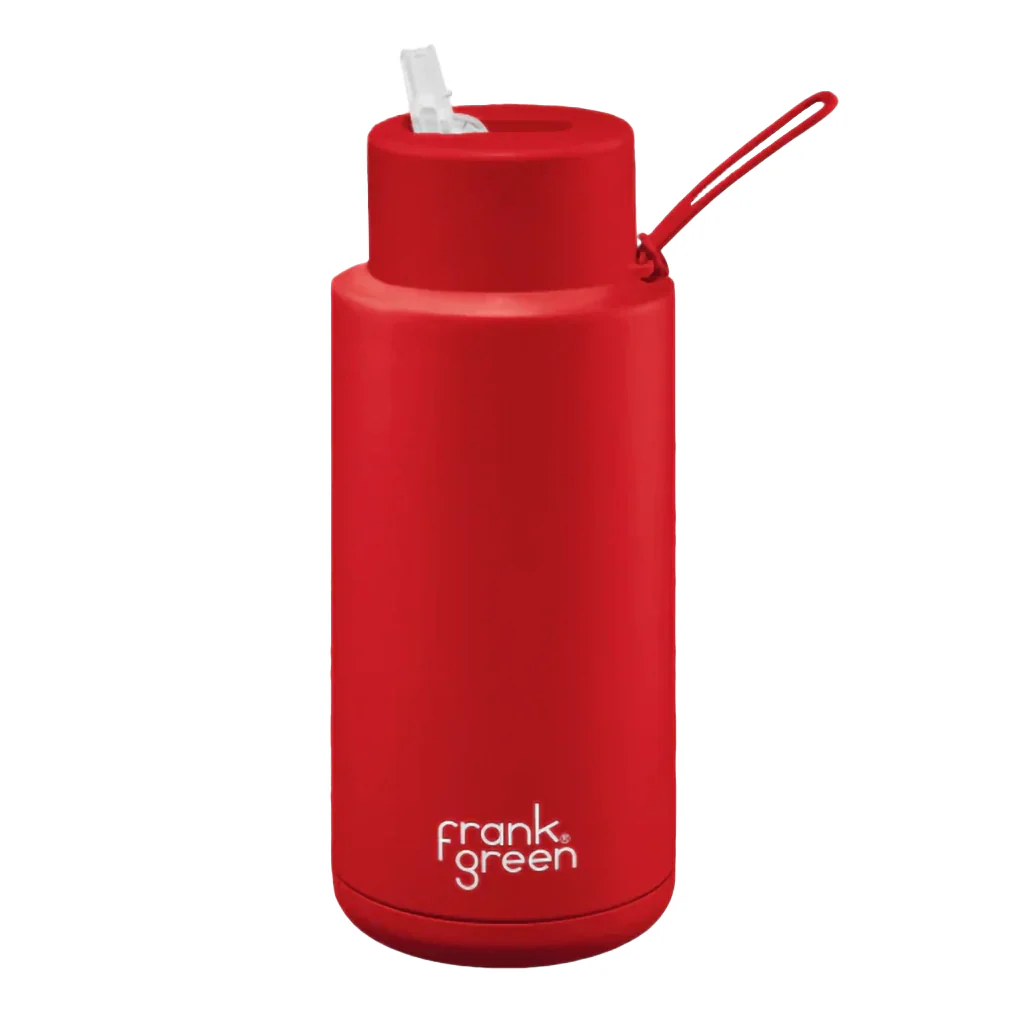Frank Green : Reusable Water Bottle 34oz - Atomic Red