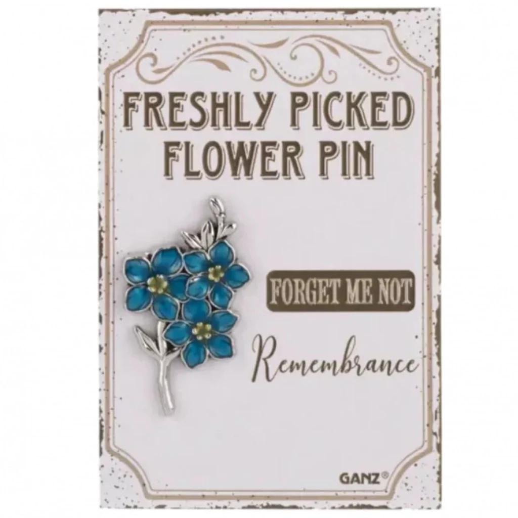 Ganz : Forget Me Not Flower Pin
