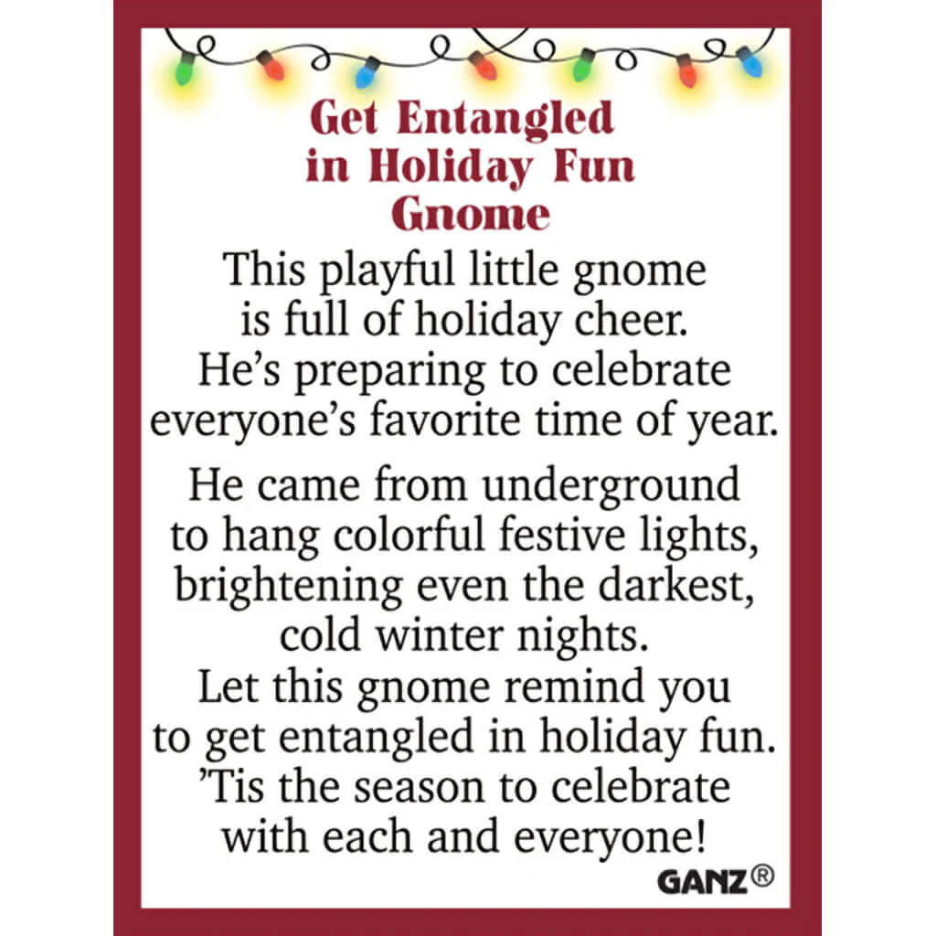 Ganz : Holiday Fun Gnomes Charms - Assorted 1 at random. Style can not be chosen - Image 5