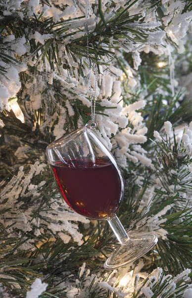 Ganz : Merry Merlot Glass Ornament - Image 3
