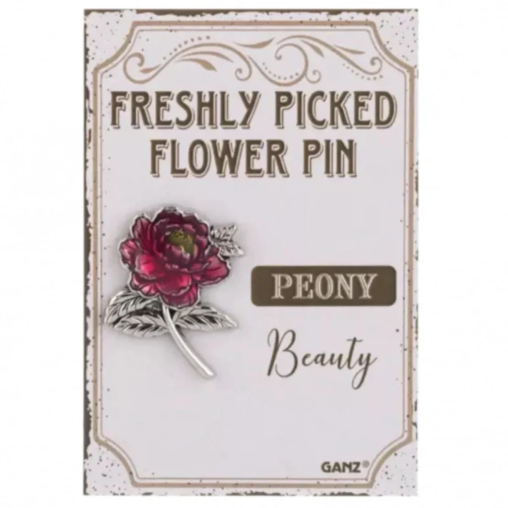 Ganz : Peony Flower Pin