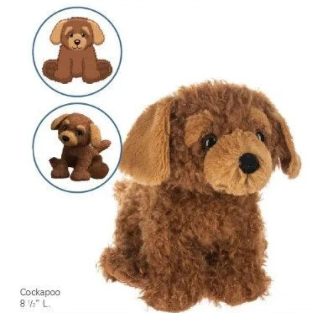 Ganz : Plush Cockapoo 8.5" - Image 2
