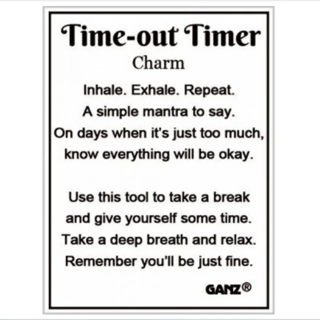 Ganz : Purple Time Out Timer Pocket Token - Image 3
