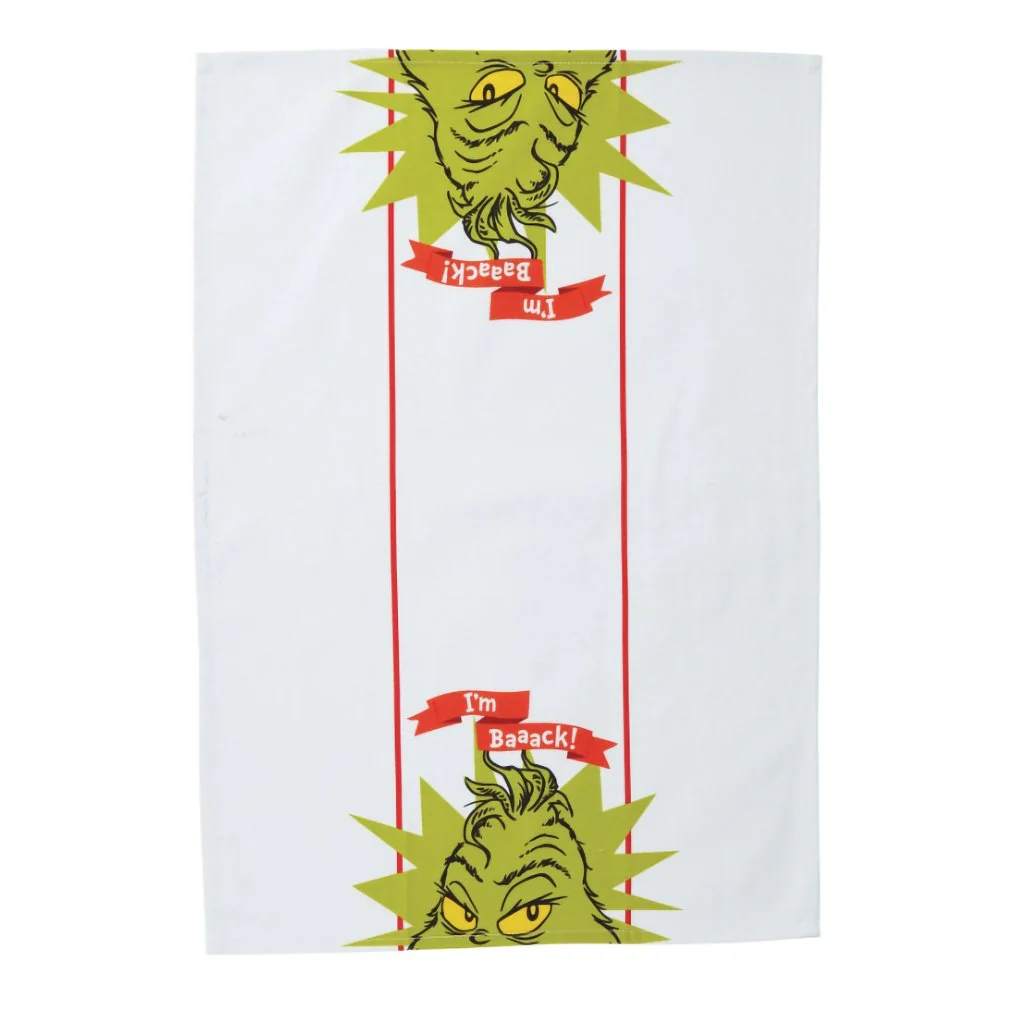 Enesco : Grinch Grinch I'm Back Tea Towel