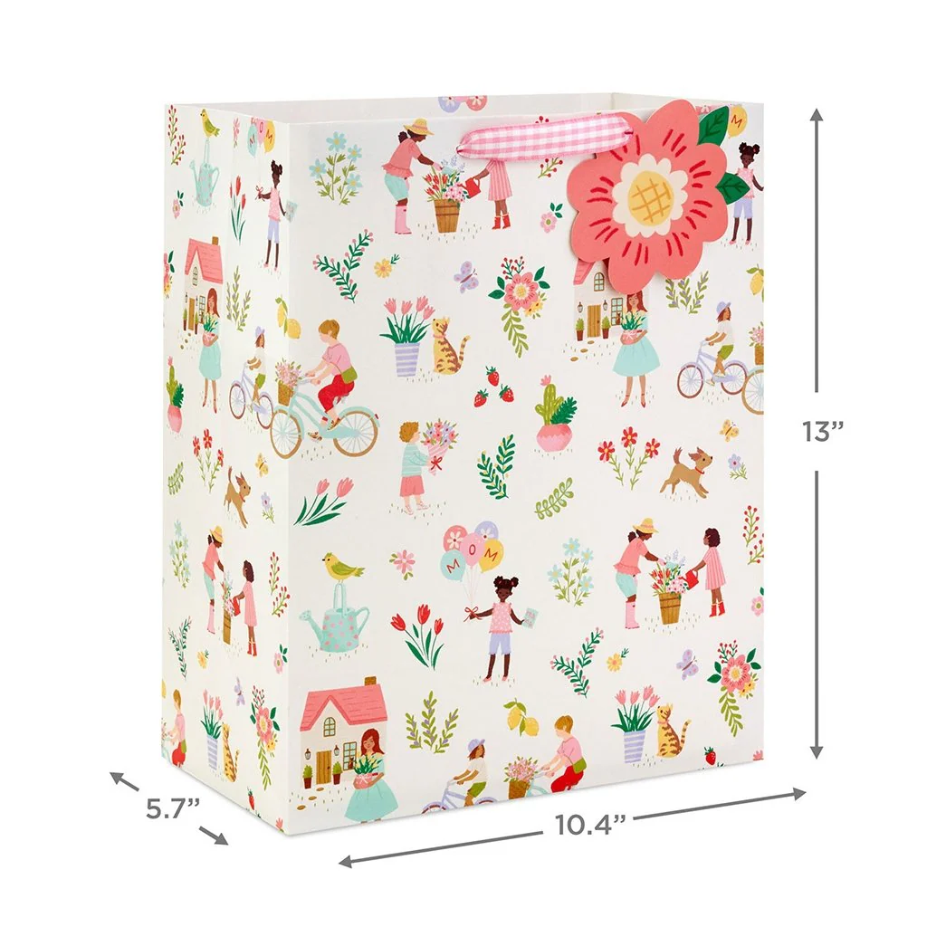 Hallmark : 13" Happy Moms Large Gift Bag - Image 3