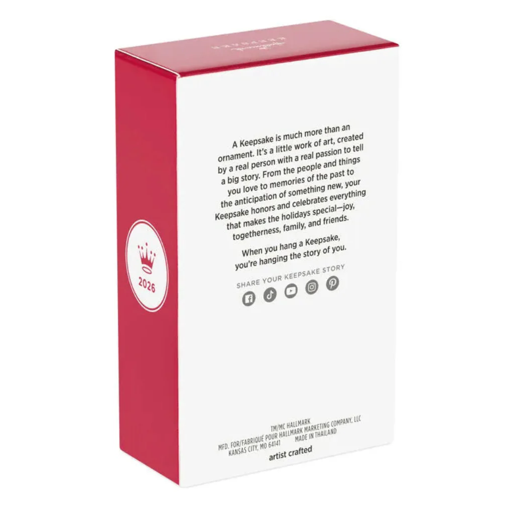 Hallmark : 2026 Keepsake Barbie™ Beauty Secrets Christie™ Ornament (41) - Image 5