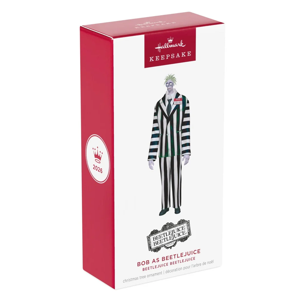 Hallmark : 2026 Keepsake Bob as Beetlejuice Beetlejuice Beetlejuice (51) - Image 5