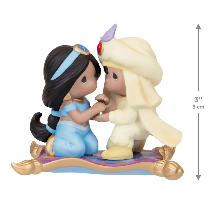 Hallmark : 2026 Keepsake Disney Precious Moments Aladdin and Jasmine Porcelain Ornament (409) - Image 4
