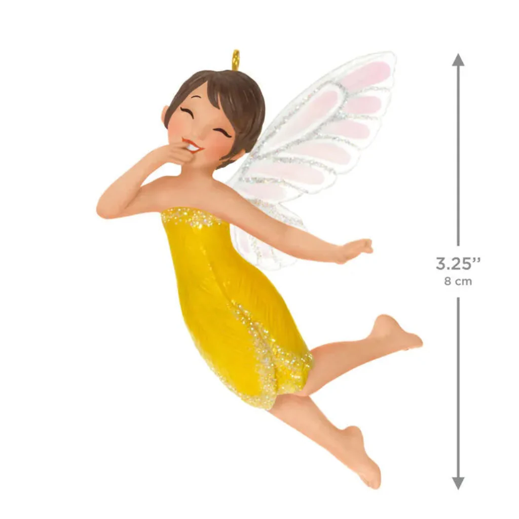 Hallmark : 2026 Keepsake Fairy Messengers Crocus Fairy Ornament (81) - Image 2