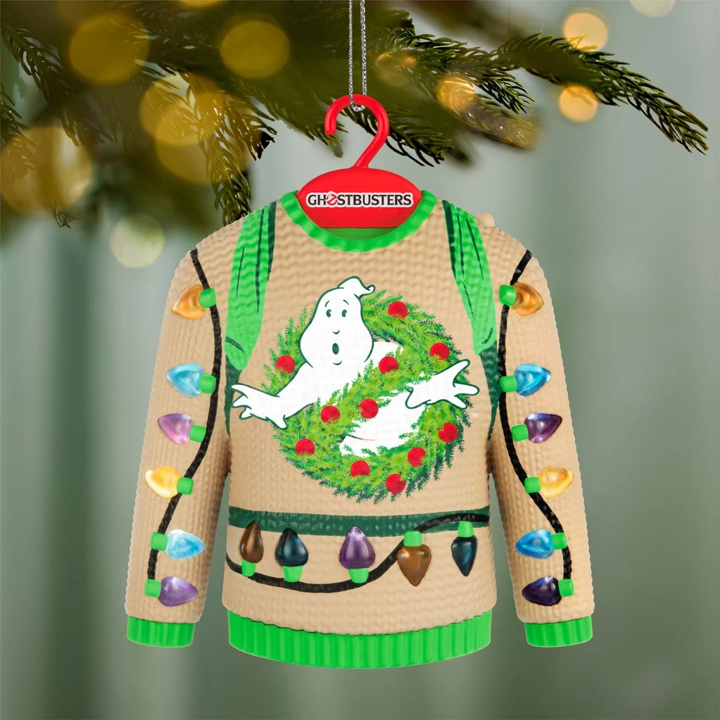 Hallmark : 2026 Keepsake Ghostbusters™ "Light 'Em Up!" Ornament With Light and Sound (181)