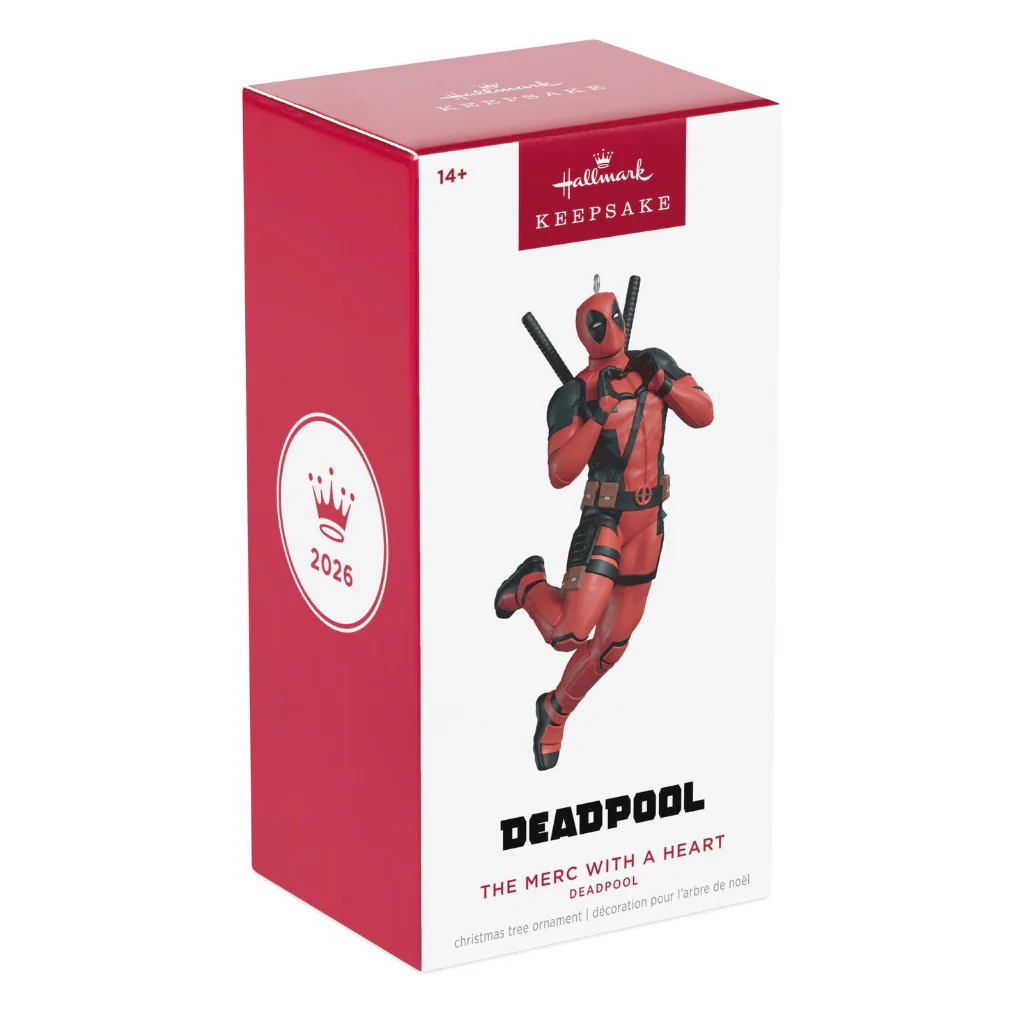 Hallmark : 2026 Keepsake Marvel Deadpool The Merc With a Heart Ornament (307) - Image 5
