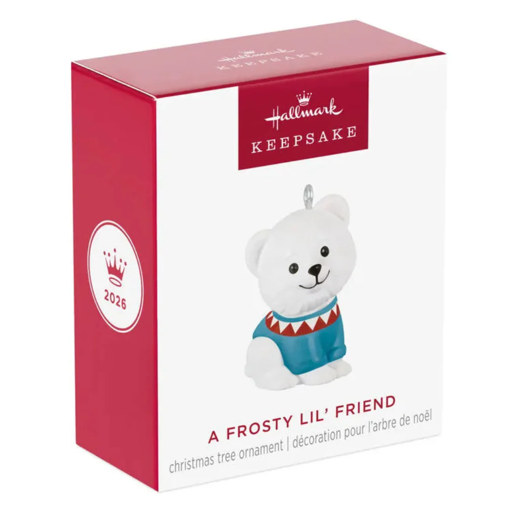Hallmark : 2026 Keepsake Mini A Frosty Lil' Friend Ornament, 1" (343) - Image 6