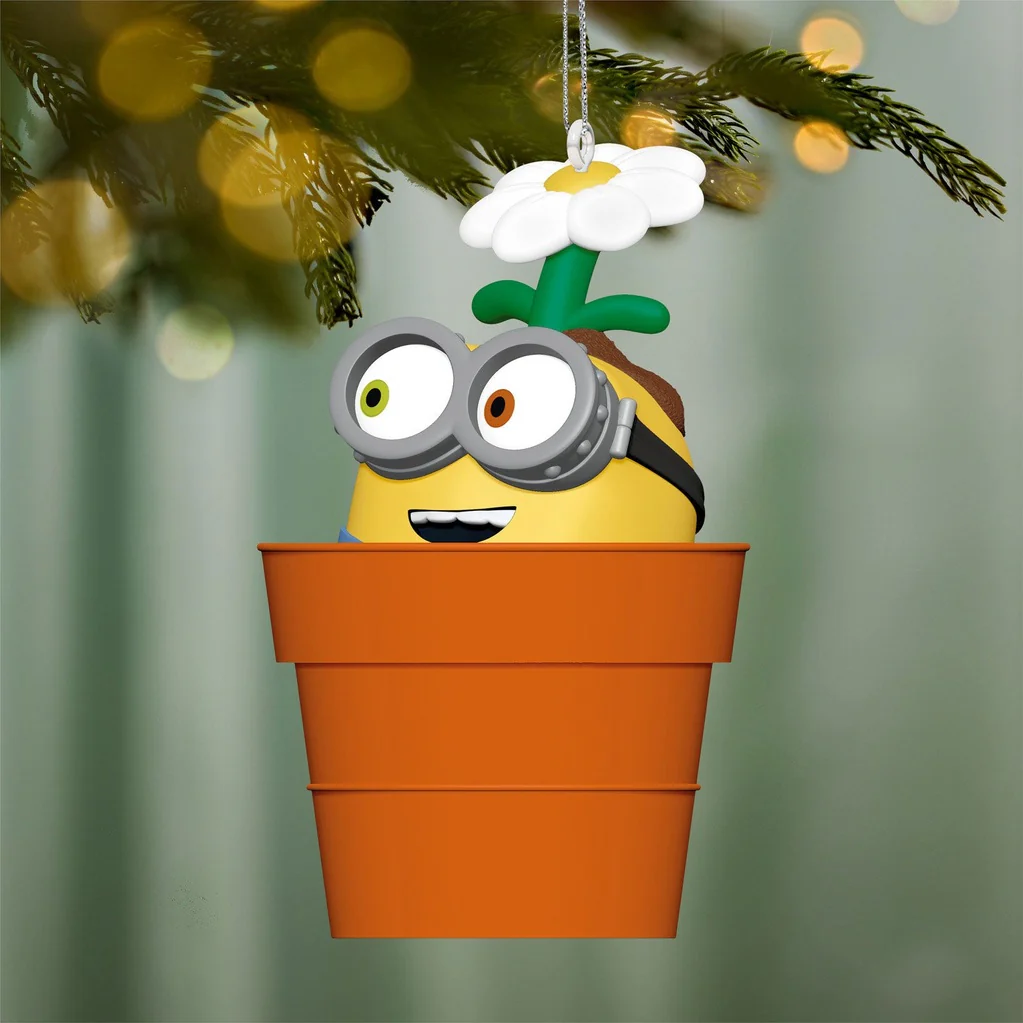 Hallmark : 2026 Keepsake Mini Minions Bob's Flower Power Ornament, 1.25" (349)