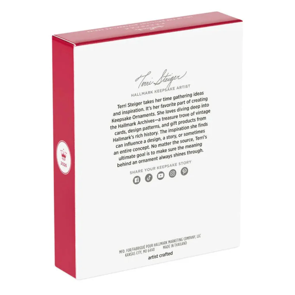 Hallmark : 2026 Keepsake Brilliant Butterflies Ornament (55) - Image 4