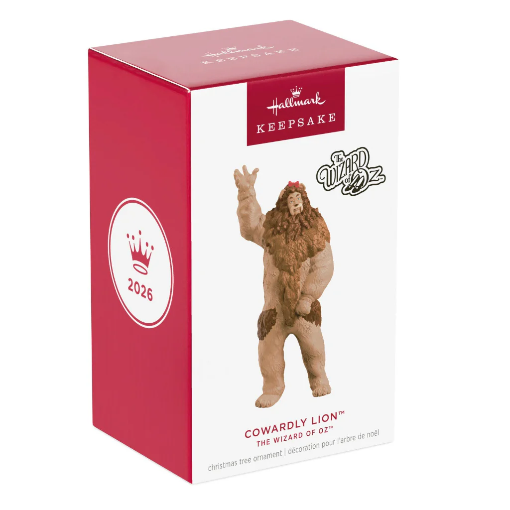 Hallmark : 2026 Keepsake The Wizard of Oz™ Cowardly Lion™ Ornament (76) - Image 5