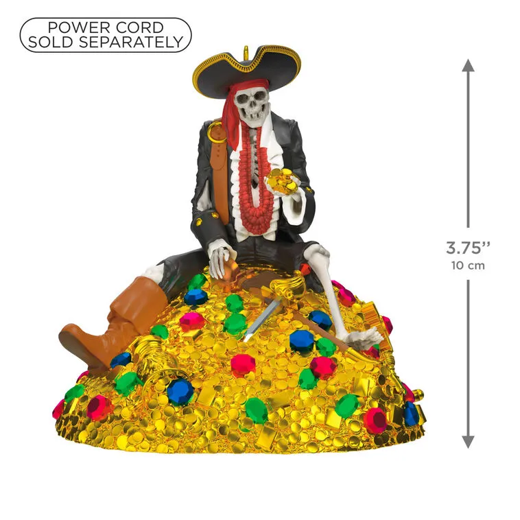 Hallmark : 2026 Keepsake Treasure Skeleton Disney Pirates of the Caribbean Collection (323) - Image 4