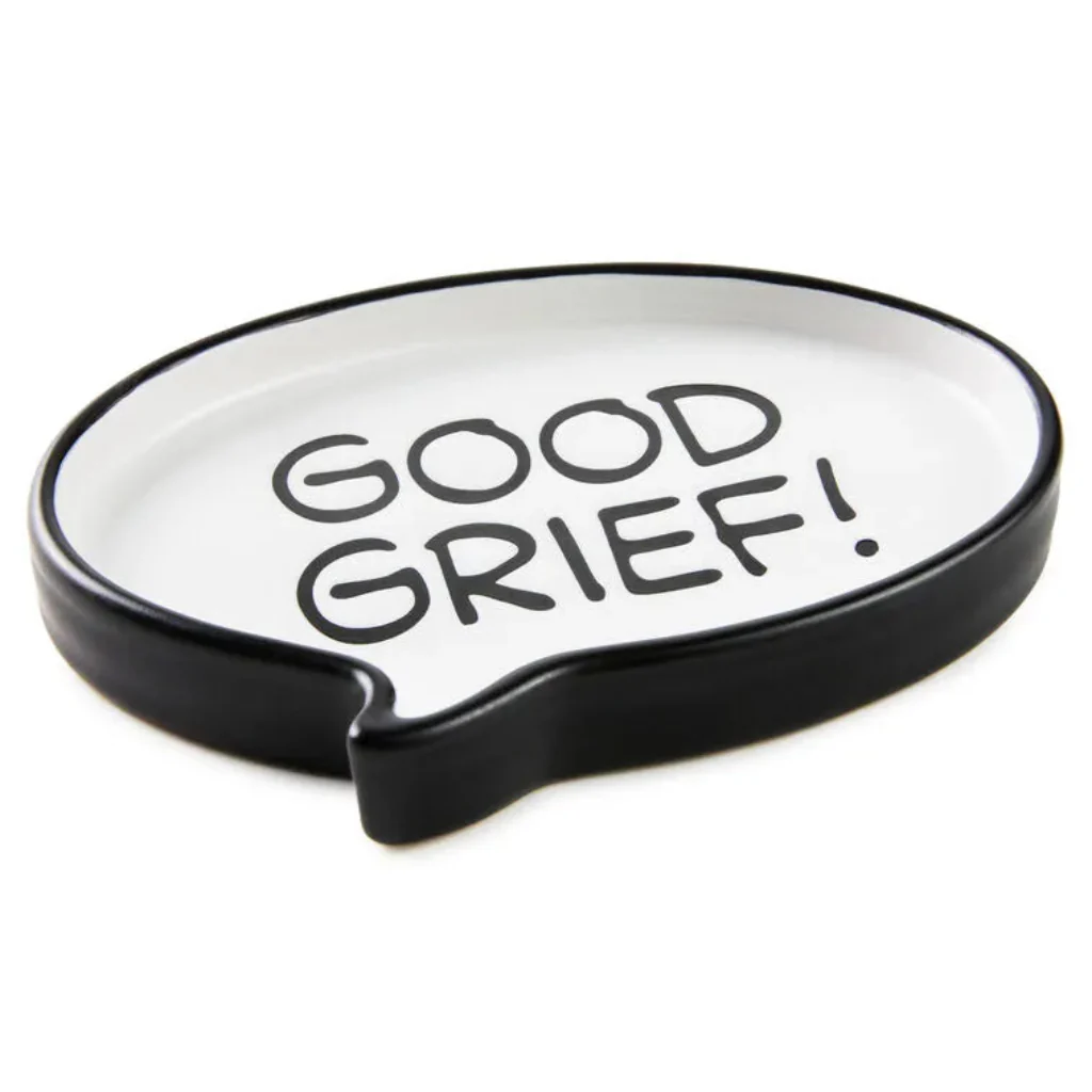 Hallmark : Peanuts® Good Grief! Word Bubble Trinket Dish