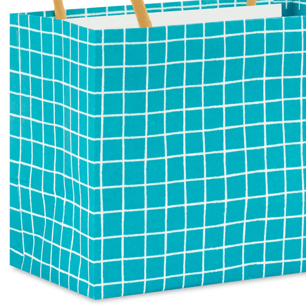 Hallmark : 4" Colorful Geometrics Mini Horizontal Gift Bag Bundle - Image 4