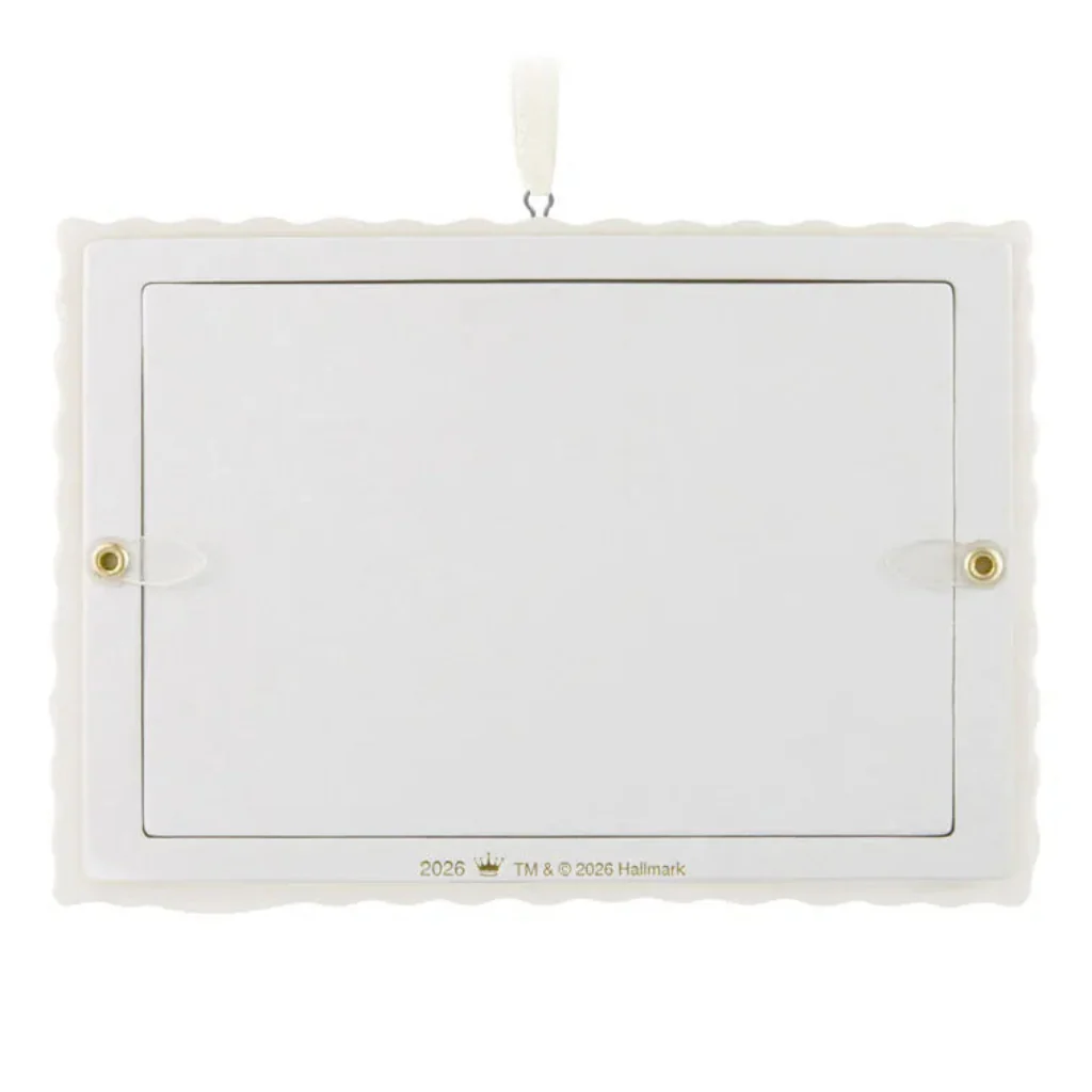 Hallmark : 2026 Keepsake  Already Rocking Our World  Photo Frame Porcelain Ornament (19) - Image 4