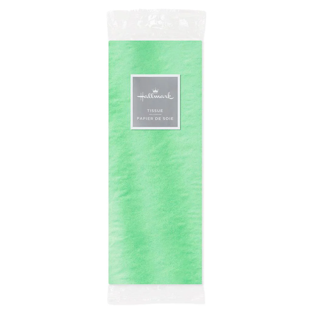 Hallmark : Apple Green Tissue Paper, 8 sheets - Image 4